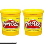 PLAY-DOH Compound Yellow Two 5 oz Cans 10 oz  B00OY30090